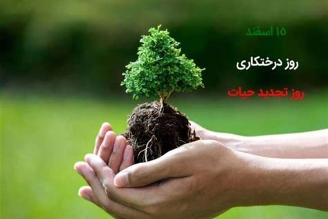 گرامی داشت روز درختکاری